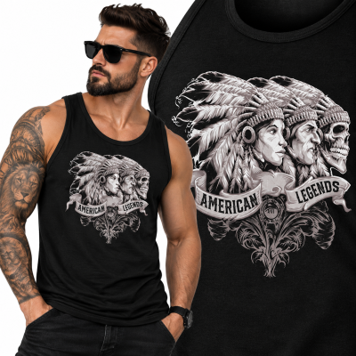 TANK TOP HORROR AMERICAN LEGENDS